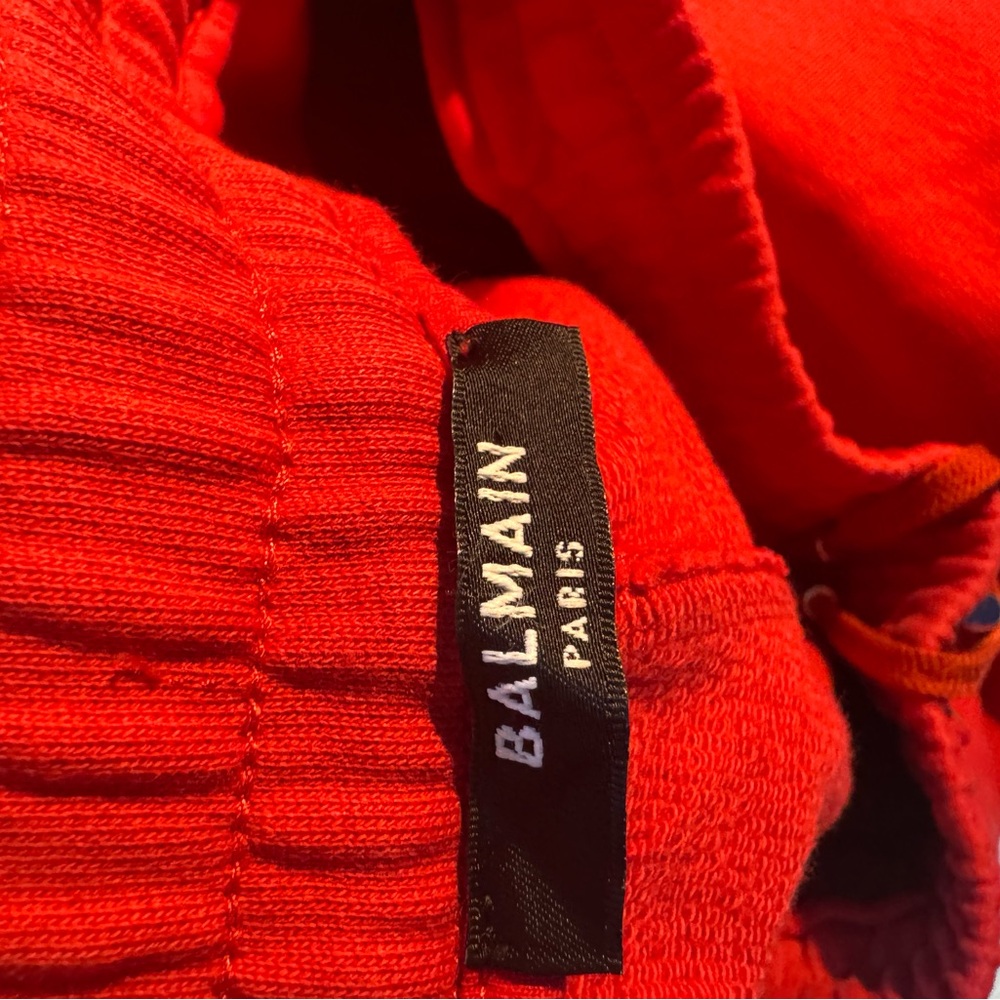 Balmain Drawstring Logo Joggers - Picture 3 of 4